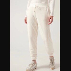 Athleta Double Cozy Karma Joggers - White